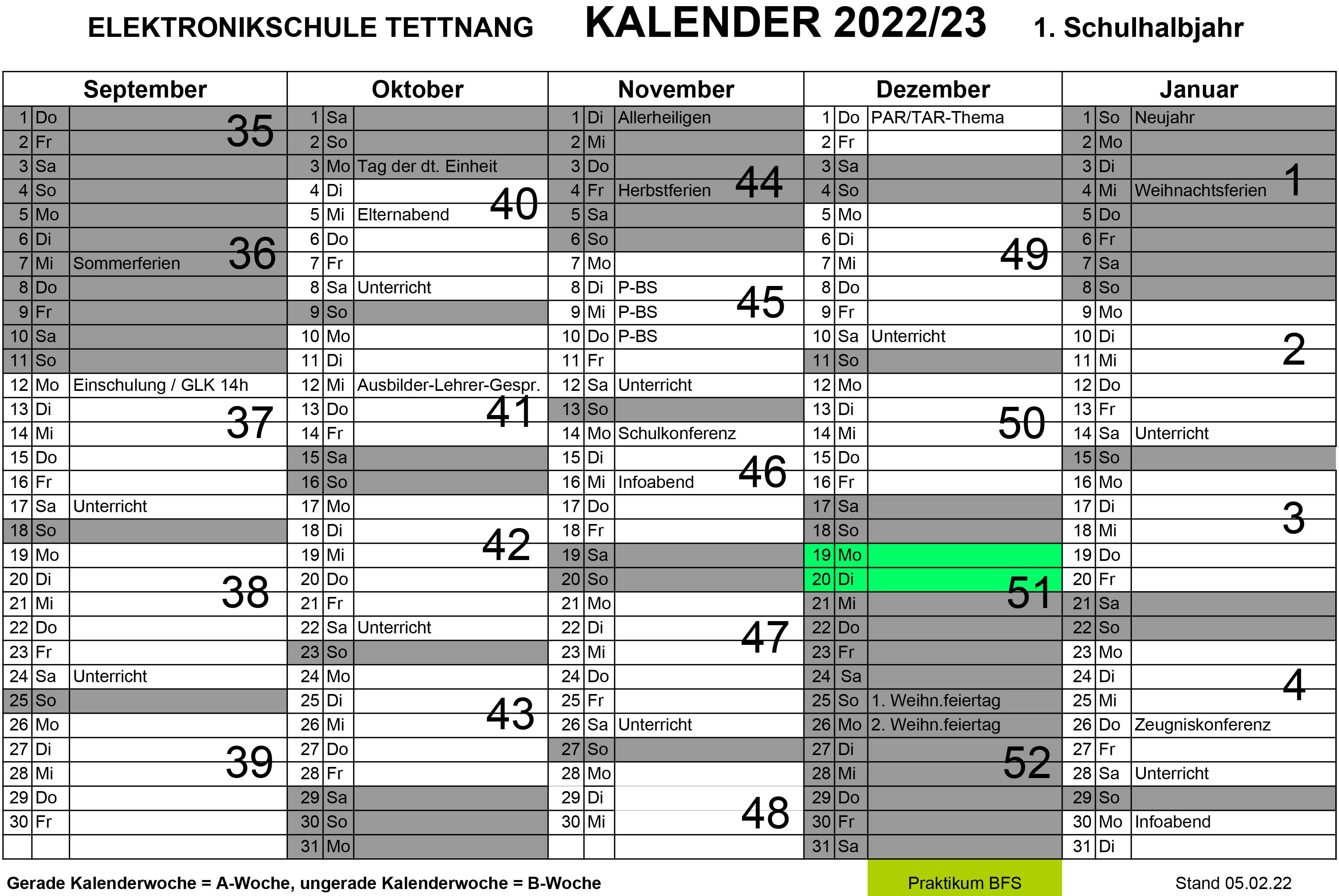 EST KALENDER 2022 23 220205